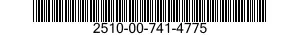 2510-00-741-4775  2510007414775 007414775