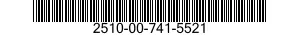 2510-00-741-5521  2510007415521 007415521