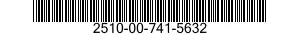 2510-00-741-5632  2510007415632 007415632