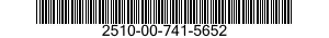 2510-00-741-5652  2510007415652 007415652