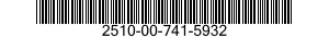 2510-00-741-5932  2510007415932 007415932