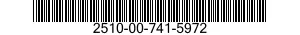 2510-00-741-5972  2510007415972 007415972