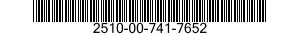 2510-00-741-7652  2510007417652 007417652