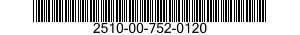 2510-00-752-0120  2510007520120 007520120