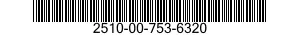 2510-00-753-6320  2510007536320 007536320