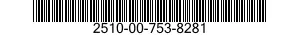 2510-00-753-8281  2510007538281 007538281