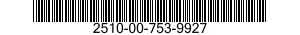 2510-00-753-9927  2510007539927 007539927