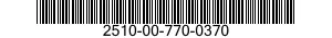 2510-00-770-0370  2510007700370 007700370