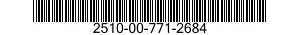 2510-00-771-2684  2510007712684 007712684