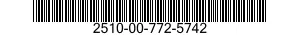 2510-00-772-5742  2510007725742 007725742