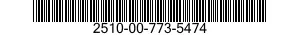 2510-00-773-5474  2510007735474 007735474