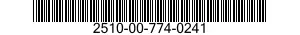2510-00-774-0241  2510007740241 007740241