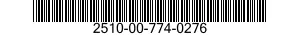 2510-00-774-0276  2510007740276 007740276