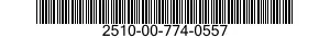 2510-00-774-0557  2510007740557 007740557