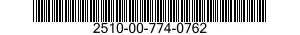 2510-00-774-0762  2510007740762 007740762