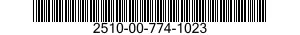 2510-00-774-1023  2510007741023 007741023