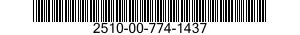 2510-00-774-1437  2510007741437 007741437