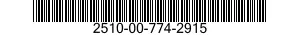 2510-00-774-2915  2510007742915 007742915