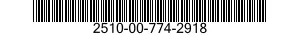 2510-00-774-2918  2510007742918 007742918