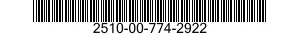 2510-00-774-2922  2510007742922 007742922