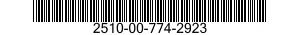 2510-00-774-2923  2510007742923 007742923