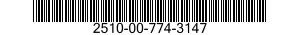 2510-00-774-3147  2510007743147 007743147