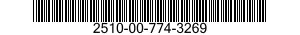 2510-00-774-3269  2510007743269 007743269