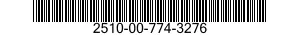 2510-00-774-3276  2510007743276 007743276