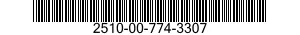 2510-00-774-3307  2510007743307 007743307