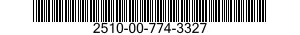 2510-00-774-3327  2510007743327 007743327
