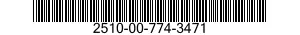 2510-00-774-3471  2510007743471 007743471