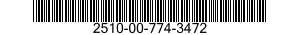 2510-00-774-3472  2510007743472 007743472