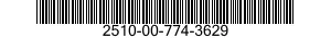 2510-00-774-3629  2510007743629 007743629