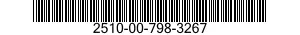 2510-00-798-3267  2510007983267 007983267
