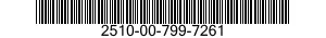 2510-00-799-7261  2510007997261 007997261