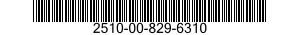 2510-00-829-6310  2510008296310 008296310