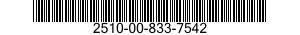 2510-00-833-7542  2510008337542 008337542