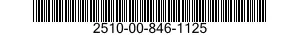 2510-00-846-1125  2510008461125 008461125