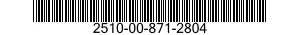 2510-00-871-2804  2510008712804 008712804