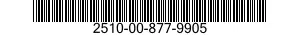 2510-00-877-9905 BRACKET,SHOCK ABSOR 2510008779905 008779905