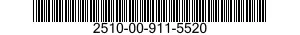 2510-00-911-5520  2510009115520 009115520