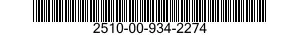2510-00-934-2274  2510009342274 009342274