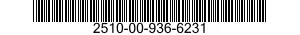 2510-00-936-6231  2510009366231 009366231