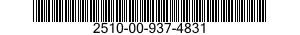2510-00-937-4831  2510009374831 009374831