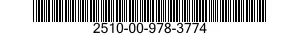 2510-00-978-3774  2510009783774 009783774