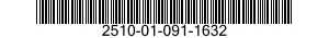 2510-01-091-1632  2510010911632 010911632