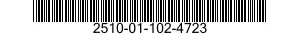 2510-01-102-4723 TORSION BAR,SUSPENSION 2510011024723 011024723