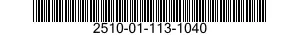 2510-01-113-1040 HINGE,DOOR,VEHICULAR 2510011131040 011131040