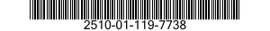 2510-01-119-7738 FRAME,WINDOW,VEHICULAR 2510011197738 011197738