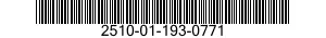 2510-01-193-0771 PANEL 2510011930771 011930771